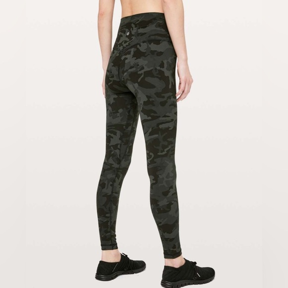 Lululemon Align Full Length Leggings. Size 8 Camo - Picture 3 of 9